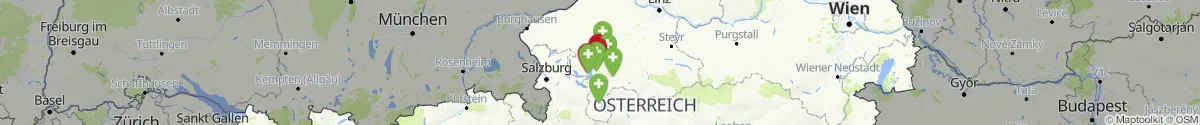 Kartenansicht für Apotheken-Notdienste in der Nähe von Weyregg am Attersee (Vöcklabruck, Oberösterreich)